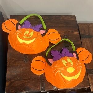 Bundle of Mickey Mouse Halloween Baskets